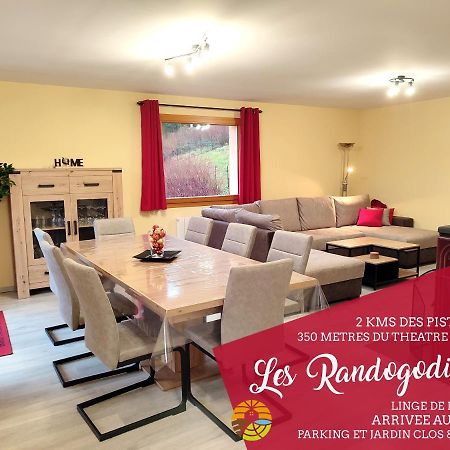 Les Randogodilleurs Avec Jacuzzi A 2Kms Des Pistes Et 350M Du Theatre Du Peuple ! Villa Bussang Buitenkant foto