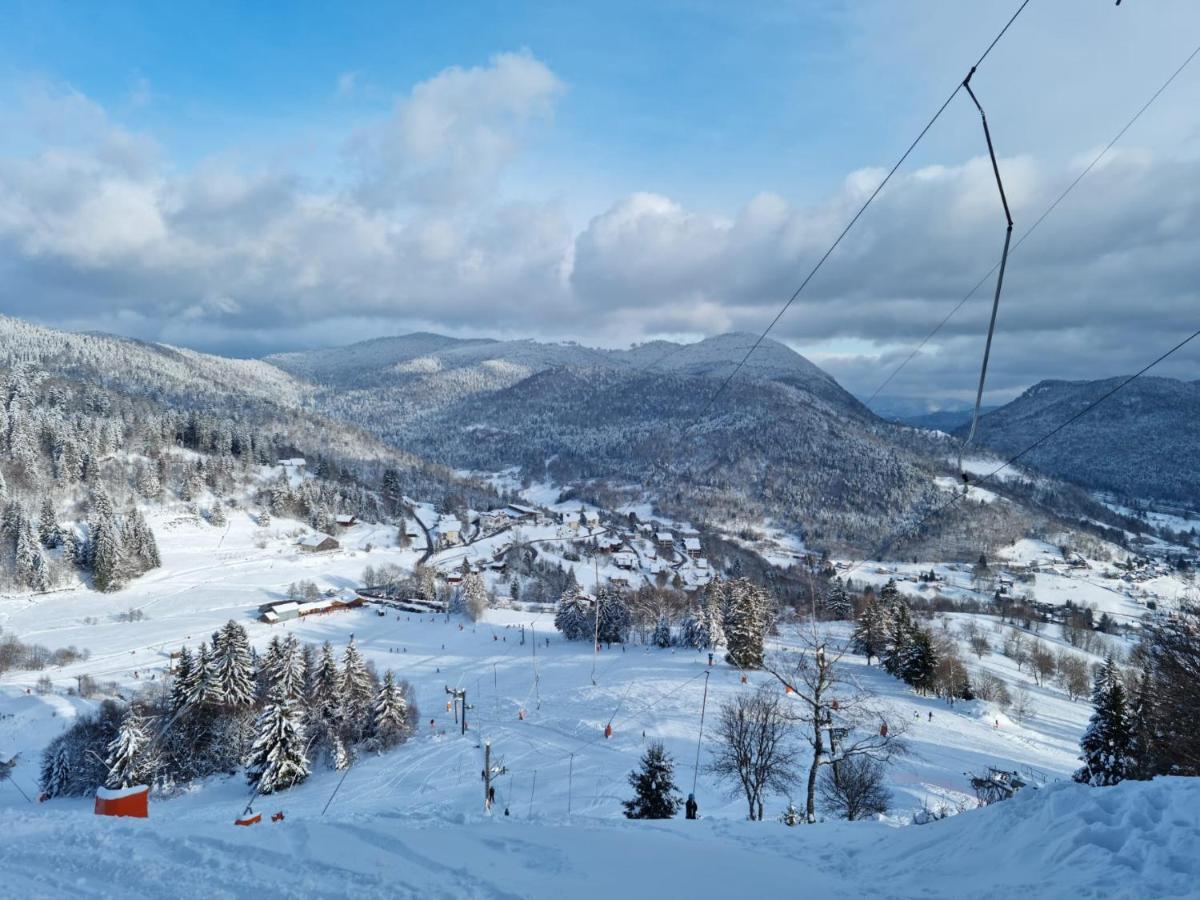 Les Randogodilleurs Avec Jacuzzi A 2Kms Des Pistes Et 350M Du Theatre Du Peuple ! Villa Bussang Buitenkant foto